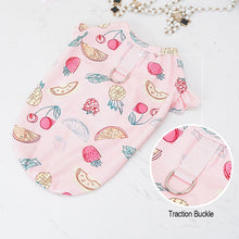 Load image into Gallery viewer, Spring Summer Cartoon Print Pet Vest With Pull Ring Pet Puppy Dog Clothes for Small Dogs Pet Cat Vest Pet Sling T Shirt Pet Clothing