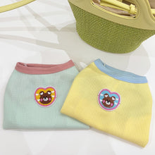Load image into Gallery viewer, Spring Summer Pet Hoodie Puppy Dog Cat Sweater Shirt Vest Skirt Cartoon Teddy Yorkshire Pomeranian Dog Clothes