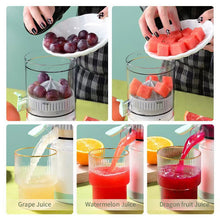 Load image into Gallery viewer, Portable USB Orange Juicer Rechargeable Multifunctional Household Juice Machine Mini Juicer Cup Electric Juicer 45W Wireless