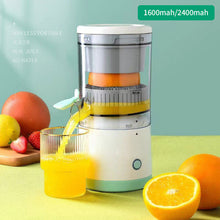 Load image into Gallery viewer, Portable USB Orange Juicer Rechargeable Multifunctional Household Juice Machine Mini Juicer Cup Electric Juicer 45W Wireless