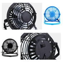 Load image into Gallery viewer, Portable DC 5V Small Desk USB Cooler Cooling Fan USB Mini Fans Operation Super Mute Silent for PC / Laptop / Notebook