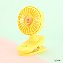Load image into Gallery viewer, Portable Mini Hand Clip Fan USB Rechargeable Quiet Desktop Electric Fan High Quality Student Dormitory Small Cooling Fan