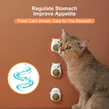 Load image into Gallery viewer, Cat Catnip Toys Ball Cat Treats Candy Licking Snacks Nutrition Catnip Snack Nutrition Energy Ball Kitten Cat Toy Cat Supplies