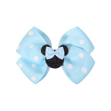 Load image into Gallery viewer, Girl Mickey Mouse Headdress Cute Girl Wave Dot Bow Sequin Hairpin Simple Fashion Accessories