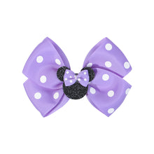 Load image into Gallery viewer, Girl Mickey Mouse Headdress Cute Girl Wave Dot Bow Sequin Hairpin Simple Fashion Accessories
