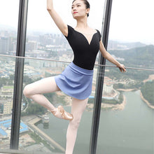 Load image into Gallery viewer, Dance Ballet Skirt Elastic Short Underdress Summer Performance Half Skirt Dance Practice Suit Gymnastics A-Line Skirt