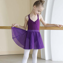 Load image into Gallery viewer, Dance Ballet Skirt Elastic Short Underdress Summer Performance Half Skirt Dance Practice Suit Gymnastics A-Line Skirt