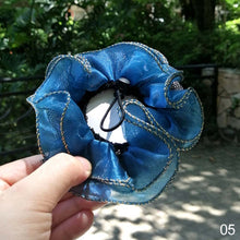 Load image into Gallery viewer, Dot Girl Women Bun Cover Snood Hair Net Nets Latin Ballet Dance Skating Crochet Snoods Hair Accessories