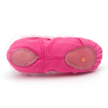 Load image into Gallery viewer, Kid Girls Children Ballet Dance Shoes Women Adult Lace Bow-knot Canvas Soft Sole Ballet Shoes Ballet Slippers