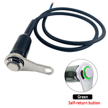 Load image into Gallery viewer, Stainless Steel 12V LED Motorcycle Switch ON-OFF Handlebar Headlight Adjustable Mount Waterproof Switches Button
