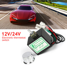 Load image into Gallery viewer, 10A 12/24V Car Air Conditioner Electronic Thermostat Switch Temperature Control Auto Accessory A/C Electronic Thermostat