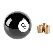 Load image into Gallery viewer, Universal Acrylic Black 8 BalL Car Manual Gear Shift Knob Gear Knob Manual Short Gearstick Lever Shifter Knob With M8 M10 Threaded