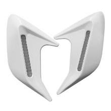 Load image into Gallery viewer, 2Pcs Car Side Air Vent Modification Ventilation Grille Cover Air Flow Spoiler Decorative Side Air Intake Cover Hood Decoration Racing Trim
