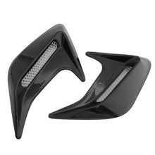 Load image into Gallery viewer, 2Pcs Car Side Air Vent Modification Ventilation Grille Cover Air Flow Spoiler Decorative Side Air Intake Cover Hood Decoration Racing Trim