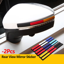 Load image into Gallery viewer, 2Pcs Car Rearview Mirror Anti-collision Strips Door Protector Guard Edge Protector Buffer Trim Molding Protection Strip Auto Car Scratch Protector Bar