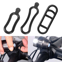 Load image into Gallery viewer, 1/10pcs Silicone Bicycle Elastic Strap Bandage Light Lamp Driving Mirror Recorder Fixing Rubber Strap Bicycle Headlights And Taillights Accessories