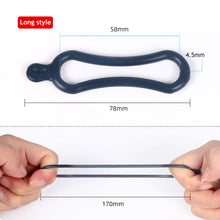 Load image into Gallery viewer, 1/10pcs Silicone Bicycle Elastic Strap Bandage Light Lamp Driving Mirror Recorder Fixing Rubber Strap Bicycle Headlights And Taillights Accessories