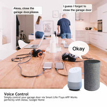 Load image into Gallery viewer, WiFi Smart Garage Door Opener Controller Switch Work With Alexa Echo Google Home SmartLife/Tuya APP Control No Hub Require