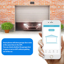 Load image into Gallery viewer, WiFi Smart Garage Door Opener Controller Switch Work With Alexa Echo Google Home SmartLife/Tuya APP Control No Hub Require