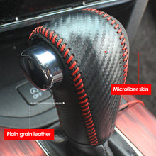 Load image into Gallery viewer, Car Gear Leather Interior Gear Shift Knob Head Cover Accessories for Honda Vezel HRV HR-V 2014 - 2020 AT