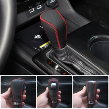 Load image into Gallery viewer, Car Gear Leather Interior Gear Shift Knob Head Cover Accessories for Honda Civic X 10th 2016 - 2021
