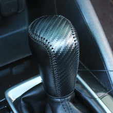 Load image into Gallery viewer, PU Car Carbon Fiber Gear Shift Knob Cover for Mazda 3 Axela Atenza CX-5 CX3 CX-3 CX5 2015-2020 AT