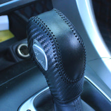 Load image into Gallery viewer, PU Car Carbon Fiber Gear Shift Knob Cover for Ford Focus EcoSport Escape Fusion C-Max Energi Wagon Fiesta