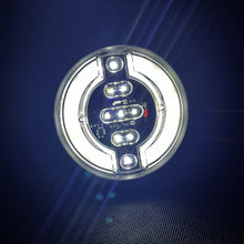 Load image into Gallery viewer, 1Pc 24V Round Truck Side Marker Lights Trailer Clearance Lights LED COB Marker Lights Wagon Rear Light