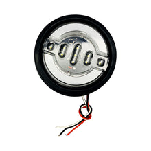 Load image into Gallery viewer, 1Pc 24V Round Truck Side Marker Lights Trailer Clearance Lights LED COB Marker Lights Wagon Rear Light