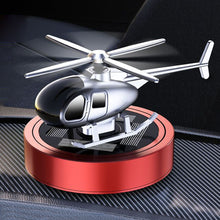 Load image into Gallery viewer, Solar Car Air Freshener Helicopter Decoration Aromatherapy Car Interior Accessories Propeller Rotating Perfume Diffuser