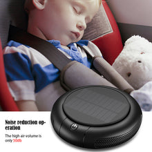 Load image into Gallery viewer, Solar USB Car 1200Mah HEPA Air Purifier Oxygen Cleaner Negative Ion Filter PM2.5 Smoke Remover Air Fresh Car Interior
