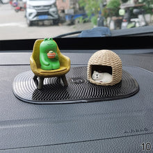 Load image into Gallery viewer, Mni Car Cartoon Animal Cat Frog Ornament Figurine Animal Model Home Decor Miniature Garden Decoration Dolls Desktop
