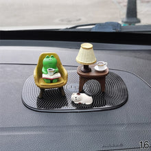 Load image into Gallery viewer, Mni Car Cartoon Animal Cat Frog Ornament Figurine Animal Model Home Decor Miniature Garden Decoration Dolls Desktop