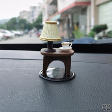 Load image into Gallery viewer, Mni Car Cartoon Animal Cat Frog Ornament Figurine Animal Model Home Decor Miniature Garden Decoration Dolls Desktop