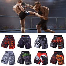 Load image into Gallery viewer, Men Women Mma Muay Thai Shorts Breathable Fitness Training Boxing Shorts Fight Kickboxing Boxing Pants
