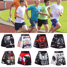 Load image into Gallery viewer, Child Mma Muay Thai Shorts Breathable Fitness Training Boxing Shorts Fight Kickboxing Boxing Pants