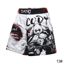 Load image into Gallery viewer, Child Mma Muay Thai Shorts Breathable Fitness Training Boxing Shorts Fight Kickboxing Boxing Pants
