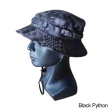Load image into Gallery viewer, Men Women Outdoor Hunting Hiking Fishing Climbing Cap Fashion Flat Hats Military Camouflage Boonie Hats Summer Bucket Hat
