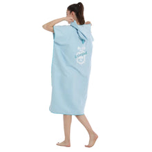 Load image into Gallery viewer, Printed Hooded Beach Towel For Adults Quick Dry Swimming Pool Poncho Bath Towel With Cloak Bathrobe