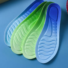 Load image into Gallery viewer, Men Women Latex Sport Insoles Soft High Elasticity Shoe Pads Breathable Deodorant Shock Absorption Cushion Arch Support Insole