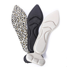 Load image into Gallery viewer, 1Pair 7D Insole Pad Inserts Heel Post Back Anti-slip For High Heel Shoe Insert Protector Shoes Insoles Memory Foam Insole