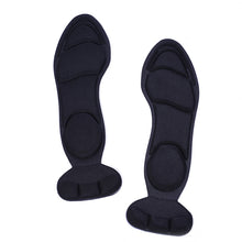 Load image into Gallery viewer, 1Pair 7D Insole Pad Inserts Heel Post Back Anti-slip For High Heel Shoe Insert Protector Shoes Insoles Memory Foam Insole