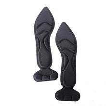 Load image into Gallery viewer, 1Pair 7D Insole Pad Inserts Heel Post Back Anti-slip For High Heel Shoe Insert Protector Shoes Insoles Memory Foam Insole