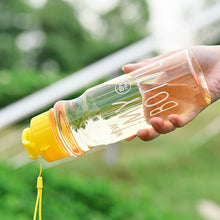 Load image into Gallery viewer, 650ML Water Bottle Portable Sport Cup For Drinking Kitchen Tools Water Bottle For School Gym Travel