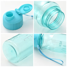 Load image into Gallery viewer, 650ML Water Bottle Portable Sport Cup For Drinking Kitchen Tools Water Bottle For School Gym Travel