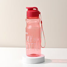 Load image into Gallery viewer, 650ML Water Bottle Portable Sport Cup For Drinking Kitchen Tools Water Bottle For School Gym Travel