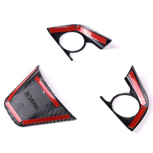 Load image into Gallery viewer, 3Pcs Car Steering Wheel Button Panel Cover Trim Sticker For Toyota 8Th Camry 2018 - 2021 Multimedia Accessories