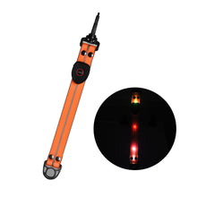 Load image into Gallery viewer, LED Luminous Schoolbag Pendant Night Riding Warning Backpack Light USB Charging PVC Dovetail Luminous Decoration Outdoor Camping Emergency Light