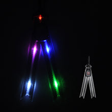 Load image into Gallery viewer, LED Luminous Schoolbag Pendant Night Riding Warning Backpack Light USB Charging PVC Dovetail Luminous Decoration Outdoor Camping Emergency Light