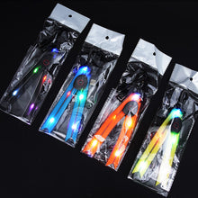 Load image into Gallery viewer, LED Luminous Schoolbag Pendant Night Riding Warning Backpack Light USB Charging PVC Dovetail Luminous Decoration Outdoor Camping Emergency Light